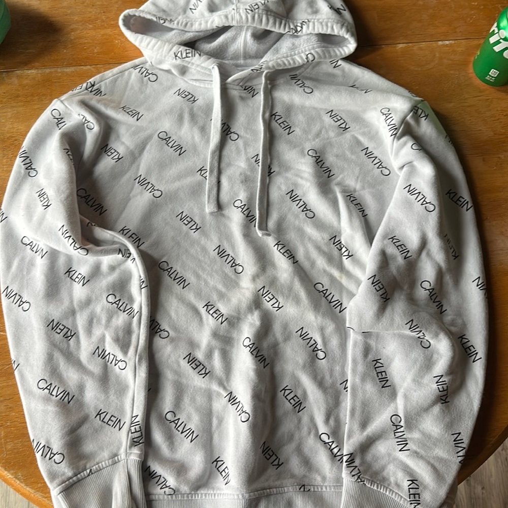 Calvin Klein, medium, white